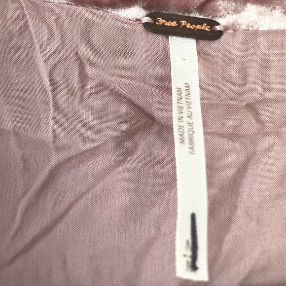 Free People Viola Velvet Playsuit Romper M - Picture 6 of 13